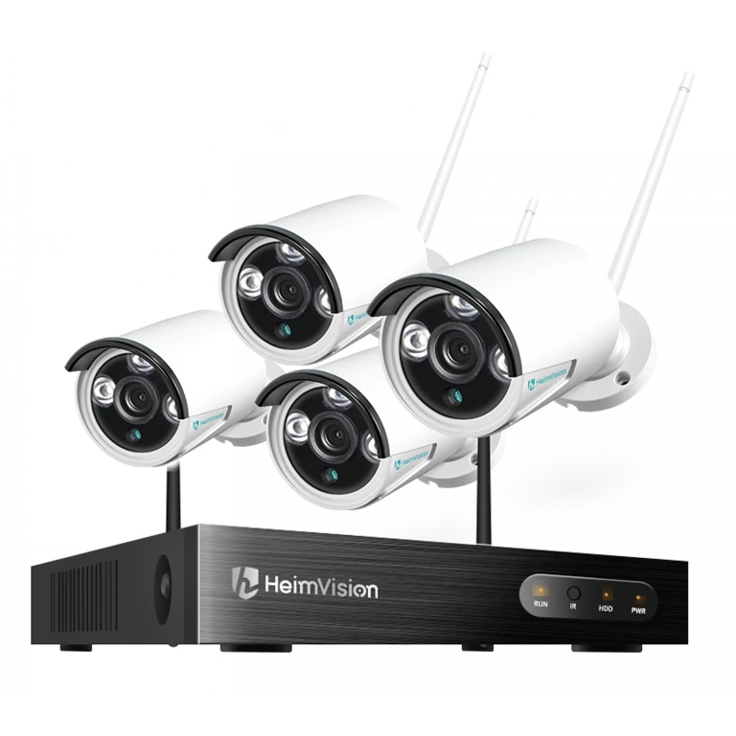 HEIMVISION Καταγραφικό με 4 κάμερες HM241, WiFi, IR, μαύρο