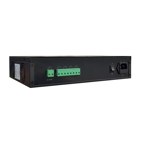 POWERTECH τροφοδοτικό HTD1205-10A, rackmount, 12v 10A, 5 καναλιών POWERTECH τροφοδοτικό HTD1205-10A, rackmount, 12v 10A, 5 καναλιών