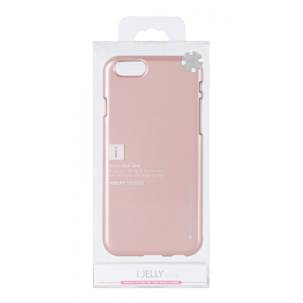 MERCURY Θήκη i-Jelly Metal για Samsung S8, Silver MERCURY Θήκη i-Jelly Metal για Samsung S8, Silver