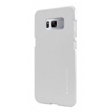 MERCURY Θήκη i-Jelly Metal για Samsung S8, Silver