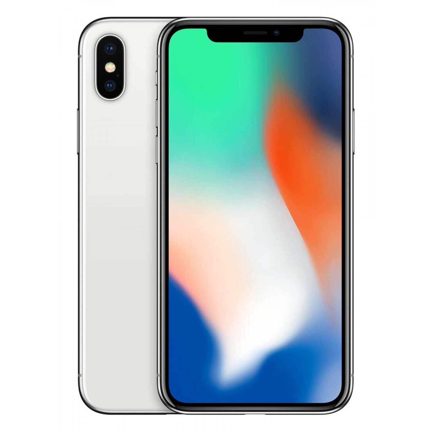 APPLE used Smartphone iPhone Χ, 5.8" OLED, 3/256GB, ασημί, SQ