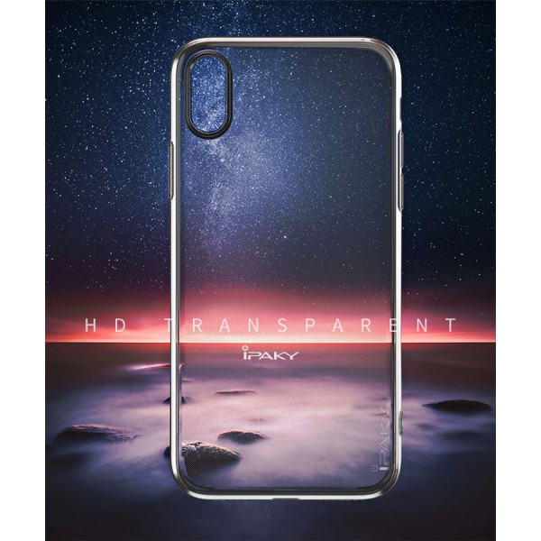 IPAKY Θήκη Effort TPU & tempered glass για Samsung J6 2018, διάφανη