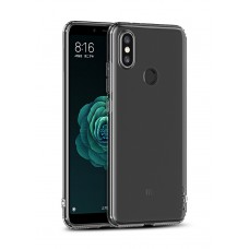 IPAKY Θήκη Effort TPU & tempered glass για Xiaomi Mi A2, διάφανη