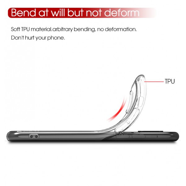 IPAKY Θήκη Effort TPU & tempered glass, Samsung Galaxy Note 9, διάφανη IPAKY Θήκη Effort TPU & tempered glass, Samsung Galaxy Note 9, διάφανη