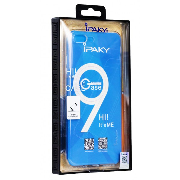 IPAKY Θήκη Effort TPU & tempered glass για Xiaomi Mi 8 SE, διάφανη