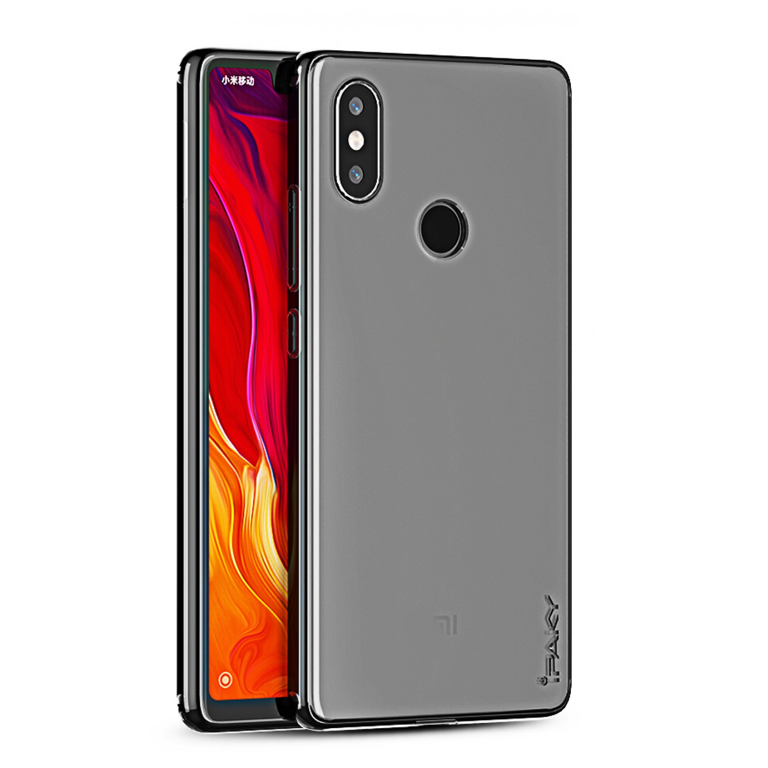 IPAKY Θήκη Effort TPU & tempered glass για Xiaomi Mi 8 SE, διάφανη