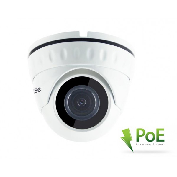 LONGSE IP POE Dome Κάμερα 1080p, 3.6mm, 3MP, IR 25M, SD card, αδιάβροχη