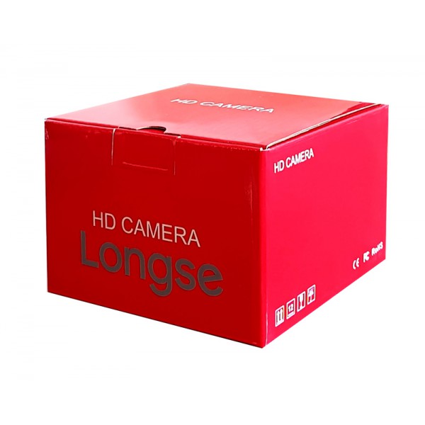 LONGSE IP WiFi PoE Dome Κάμερα IPP-004, 3MP Fisheye 360°, IR 20M, metal