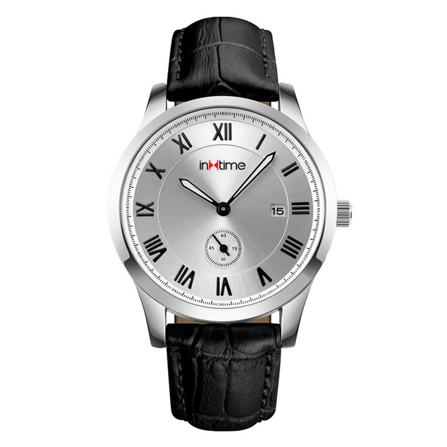 INTIME Ρολόι χειρός Casual-01, Quartz, Stainless Steel, ασημί INTIME Ρολόι χειρός Casual-01, Quartz, Stainless Steel, ασημί