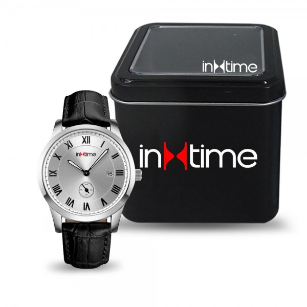INTIME Ρολόι χειρός Casual-01, Quartz, Stainless Steel, ασημί INTIME Ρολόι χειρός Casual-01, Quartz, Stainless Steel, ασημί