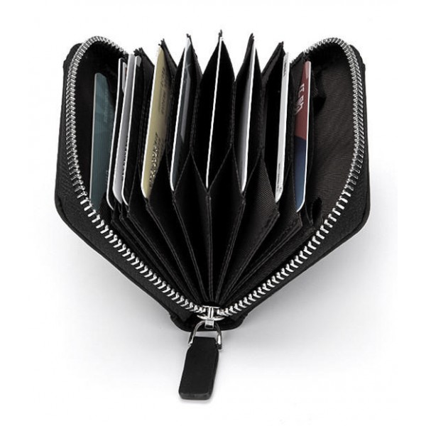 INTIME πορτοφόλι πιστωτικών καρτών IT-017, RFID, PU leather, μαύρο INTIME πορτοφόλι πιστωτικών καρτών IT-017, RFID, PU leather, μαύρο