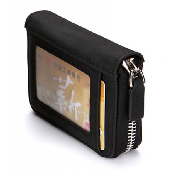 INTIME πορτοφόλι πιστωτικών καρτών IT-017, RFID, PU leather, μαύρο INTIME πορτοφόλι πιστωτικών καρτών IT-017, RFID, PU leather, μαύρο