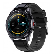 ΙΝΤΙΜΕ smartwatch SN88, 1.28" έγχρωμο, IP68, HR & Blood pressure, μαύρο