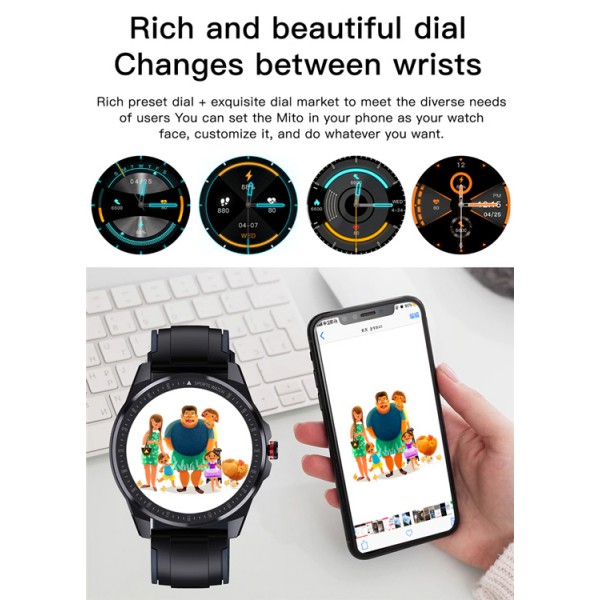 ΙΝΤΙΜΕ smartwatch SN88, 1.28" έγχρωμο, IP68, HR & Blood pressure, μαύρο ΙΝΤΙΜΕ smartwatch SN88, 1.28" έγχρωμο, IP68, HR & Blood pressure, μαύρο