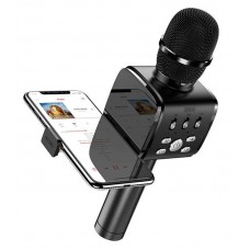 JOYROOM ασύρματο μικρόφωνο με βάση για smartphone JR-MC3, μαύρο