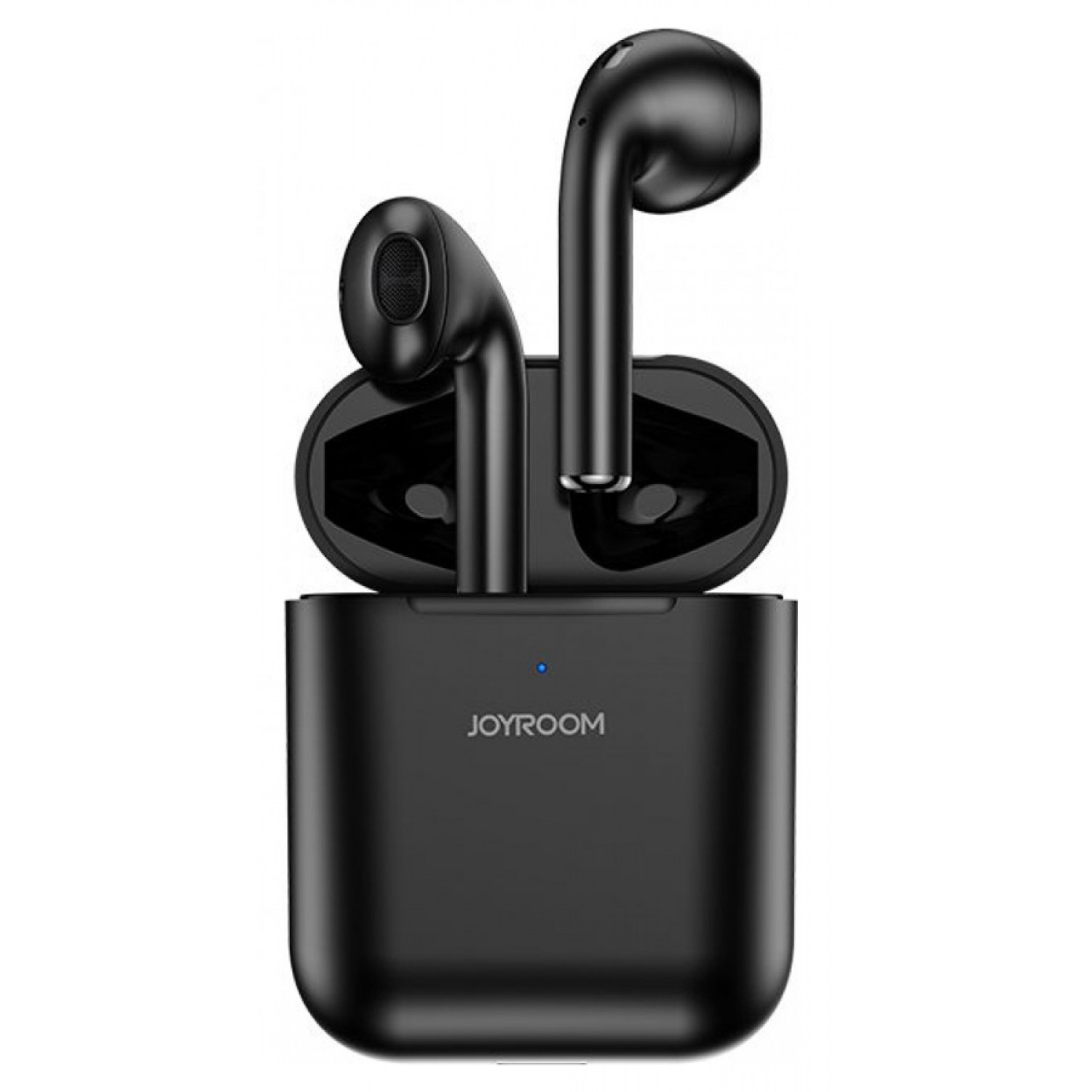 JOYROOM earphones με θήκη φόρτισης JR-T03S, true wireless, μαύρα