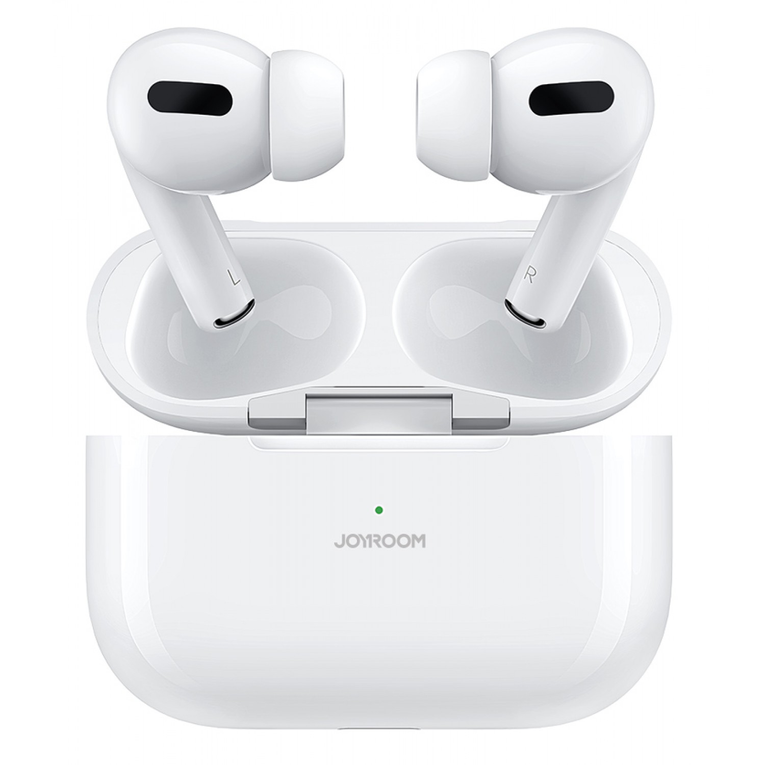 JOYROOM earphones με θήκη φόρτισης JR-T03S-PRO, true wireless, λευκά