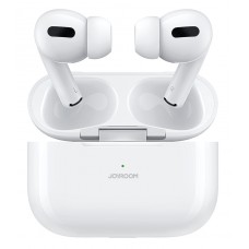 JOYROOM earphones με θήκη φόρτισης JR-T03S-PRO, true wireless, λευκά