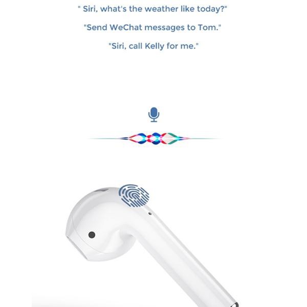 JOYROOM earphones με θήκη φόρτισης JR-T03S, true wireless, λευκά