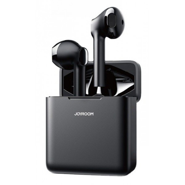 JOYROOM earphones με θήκη φόρτισης JR-TL8, true wireless, μαύρα JOYROOM earphones με θήκη φόρτισης JR-TL8, true wireless, μαύρα