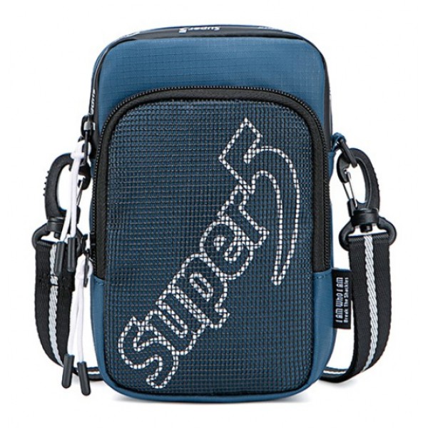 SUPER FIVE τσάντα ώμου K00122-BL, μπλε SUPER FIVE τσάντα ώμου K00122-BL, μπλε