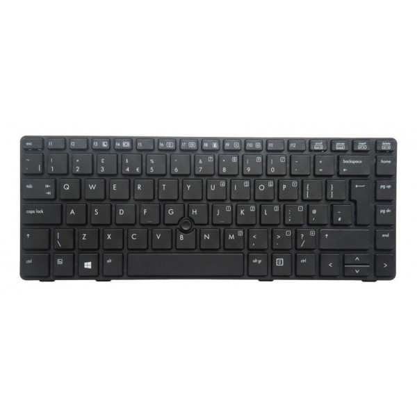 Πληκτρολόγιο για HP 6460b, 6465b, 6470b, 6475b, Black