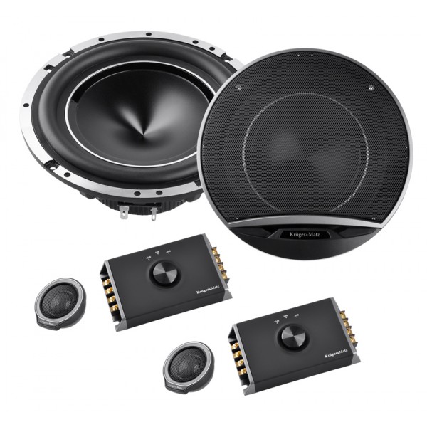 KRUGER&MATZ Κιτ ηχείων αυτοκινήτου KM620T11, 120W, 6.5", μαύρο KRUGER&MATZ Κιτ ηχείων αυτοκινήτου KM620T11, 120W, 6.5", μαύρο