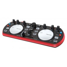 KRUGER&MATZ DJ Controller KMDJ001, μαύρο-κόκκινο