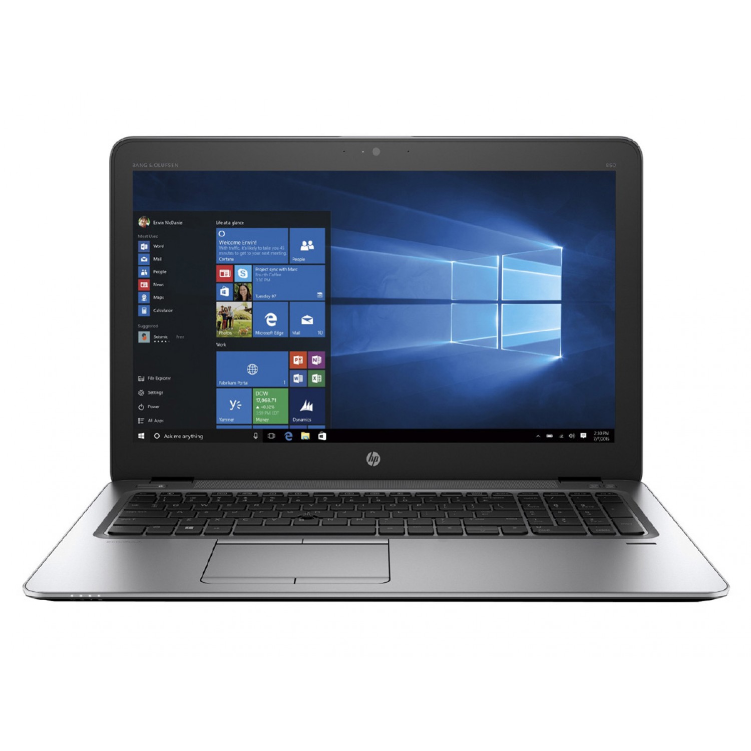 HP Laptop EliteBook 850 G3, i5-6300U, 8GB, 128GB M.2, 15,6", Cam, REF FQ HP Laptop EliteBook 850 G3, i5-6300U, 8GB, 128GB M.2, 15,6", Cam, REF FQ