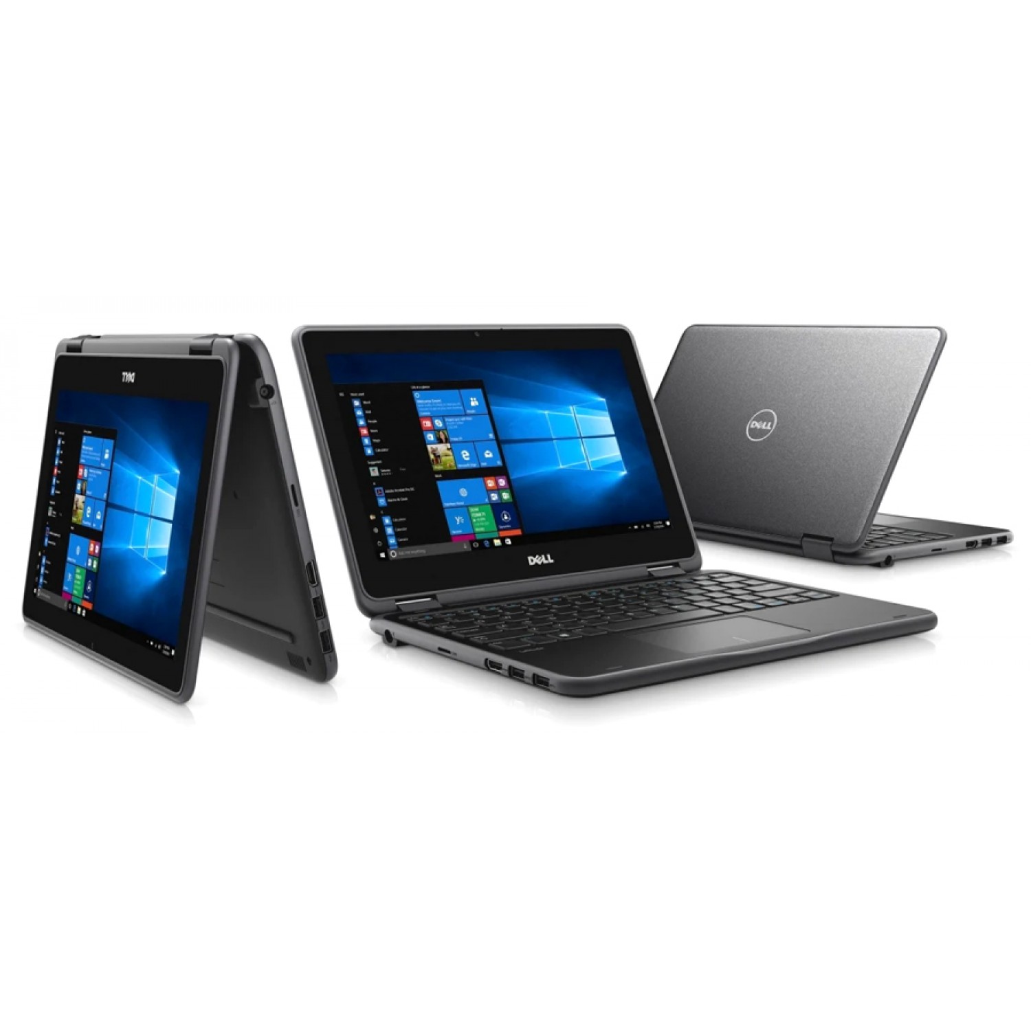 DELL Laptop 3189 2in1, N4200, 4GB, 128GB M.2, 11.6", Cam, REF SQ