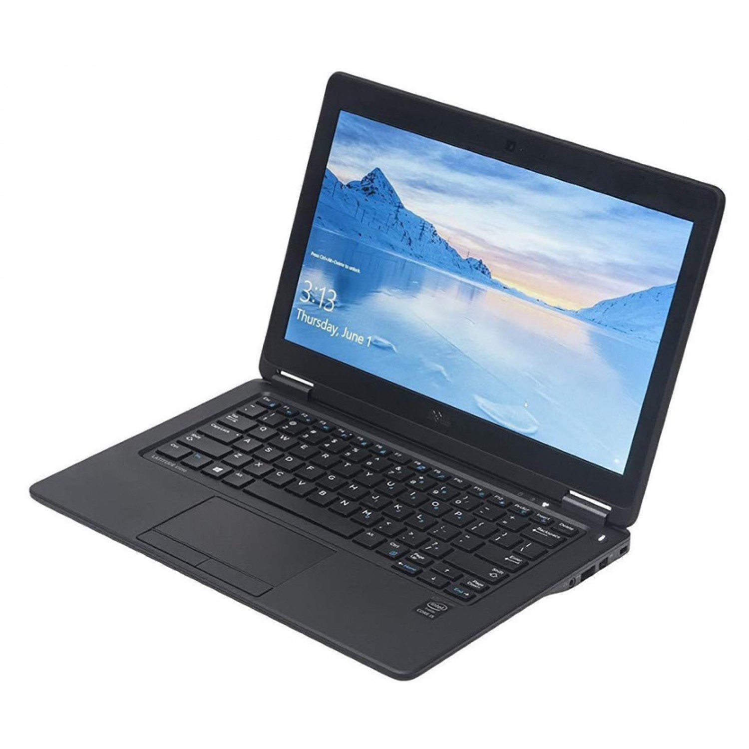 DELL used Laptop E7250, i5-5300U, 4GB, 128GB SSD, 12.5", Cam, GC