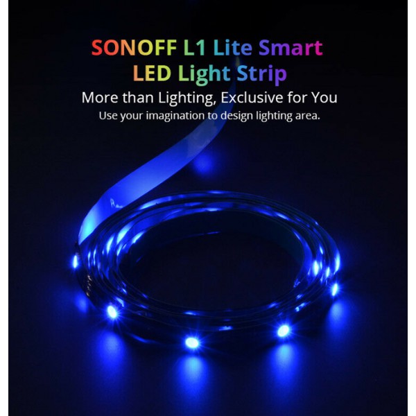 SONOFF Smart LED καλωδιοταινία L1 Lite, RGB, WiFi, 5m SONOFF Smart LED καλωδιοταινία L1 Lite, RGB, WiFi, 5m
