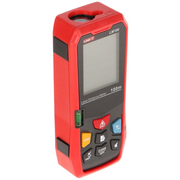 UNI-T laser μετρητής απόστασης LM100-I με οθόνη, m / in / ft, έως 100m