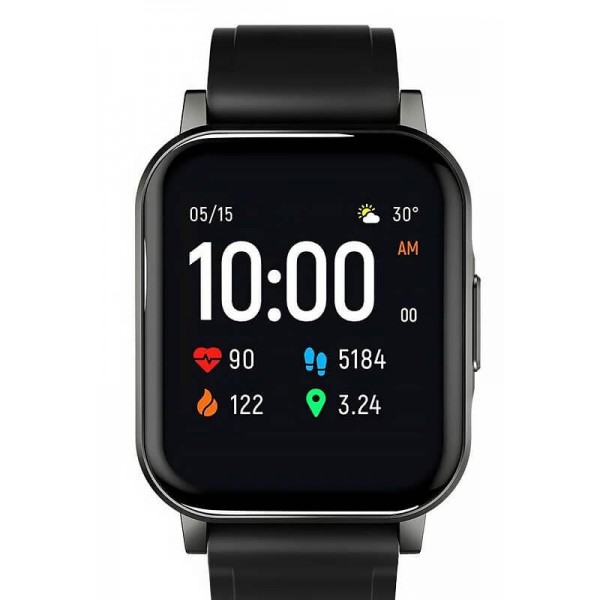 HAYLOU Smartwatch LS02, 1.4" έγχρωμο, IP68, heart rate monitor, μαύρο