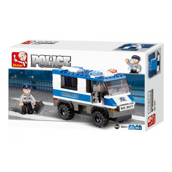 SLUBAN Τουβλάκια Police, Prisoner Trasporterer M38-B0273, 126τμχ SLUBAN Τουβλάκια Police, Prisoner Trasporterer M38-B0273, 126τμχ