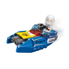 SLUBAN Τουβλάκια Space, Space Jet M38-B0315, 48τμχ