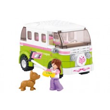 SLUBAN Τουβλάκια Girls Dream, Camper M38-B0523, 158τμχ