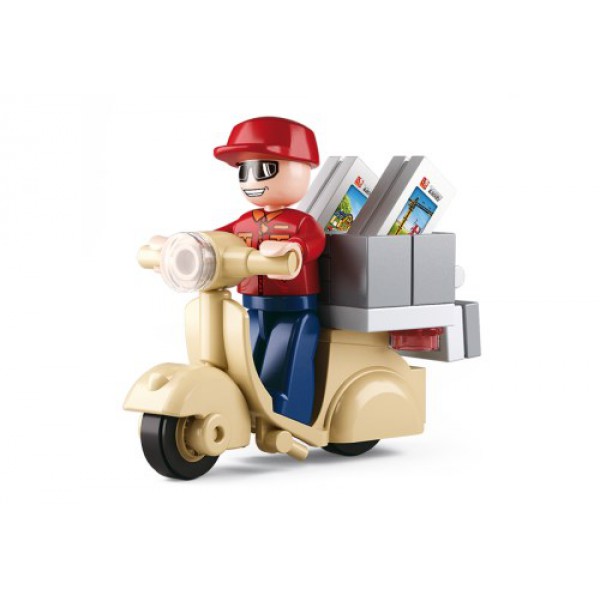 SLUBAN Τουβλάκια Town, Courier M38-B0563, 28 τμχ SLUBAN Τουβλάκια Town, Courier M38-B0563, 28 τμχ