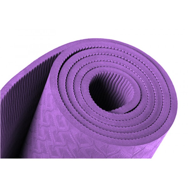 Στρώμα γυμναστικής Yoga Mat MATT-0008, 1800x600x6mm, μωβ