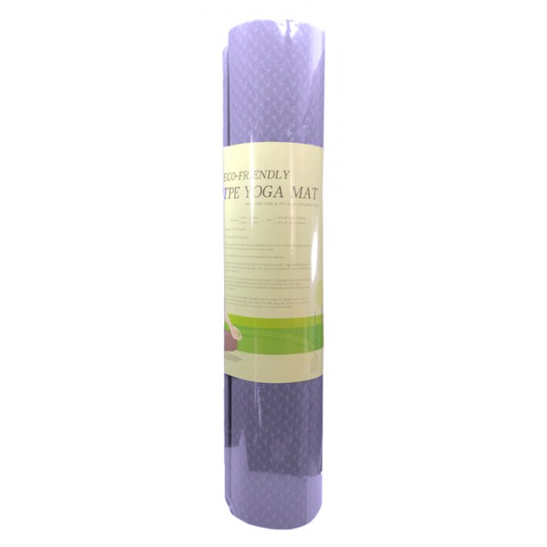 Στρώμα γυμναστικής Yoga Mat MATT-0008, 1800x600x6mm, μωβ