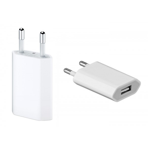 APPLE Φορτιστής τοίχου MD813ZM-A, USB, 5W, 1A, λευκό APPLE Φορτιστής τοίχου MD813ZM-A, USB, 5W, 1A, λευκό