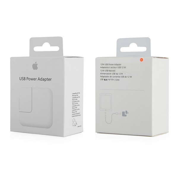 APPLE Φορτιστής τοίχου MD836ZM-A, USB, 12W, 2.4A, λευκό