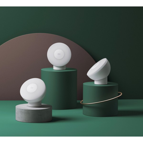 XIAOMI MI Motion φωτιστικό νυκτός MJYD02YL, 360°, 2800Κ, 3-25lm, λευκό