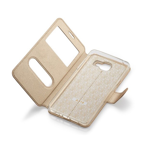POWERTECH Θήκη Slide για Xiaomi Redmi 3s, Gold