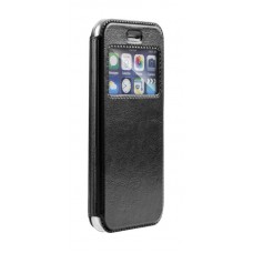 POWERTECH θήκη Magnet View Leather για Xiaomi Mi A1/5X, μαύρη