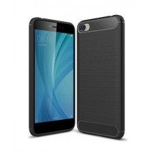 POWERTECH Θήκη Carbon Flex για Xiaomi Redmi Note 5A, μαύρη