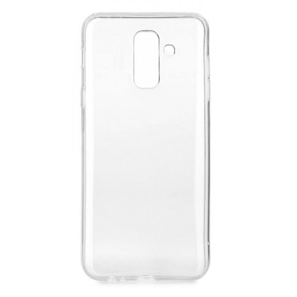 POWERTECH Θήκη Ultra Slim για Samsung A6 Plus 2018, διάφανη