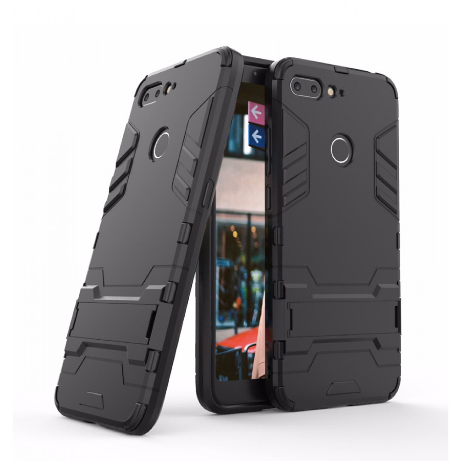 POWERTECH Θήκη Guardian για Nubia V18/N3, μαύρη