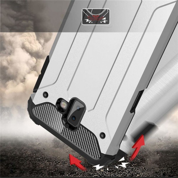 POWERTECH θήκη Hybrid Protect MOB-1083 για Samsung J6 Plus 2018, μαύρο