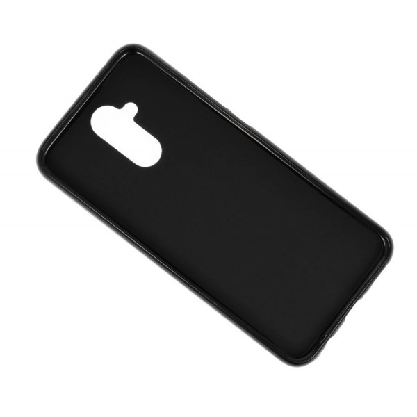 POWERTECH Θήκη Silicon Velvet MOB-1103 για Huawei Mate 20 Lite, μαύρη